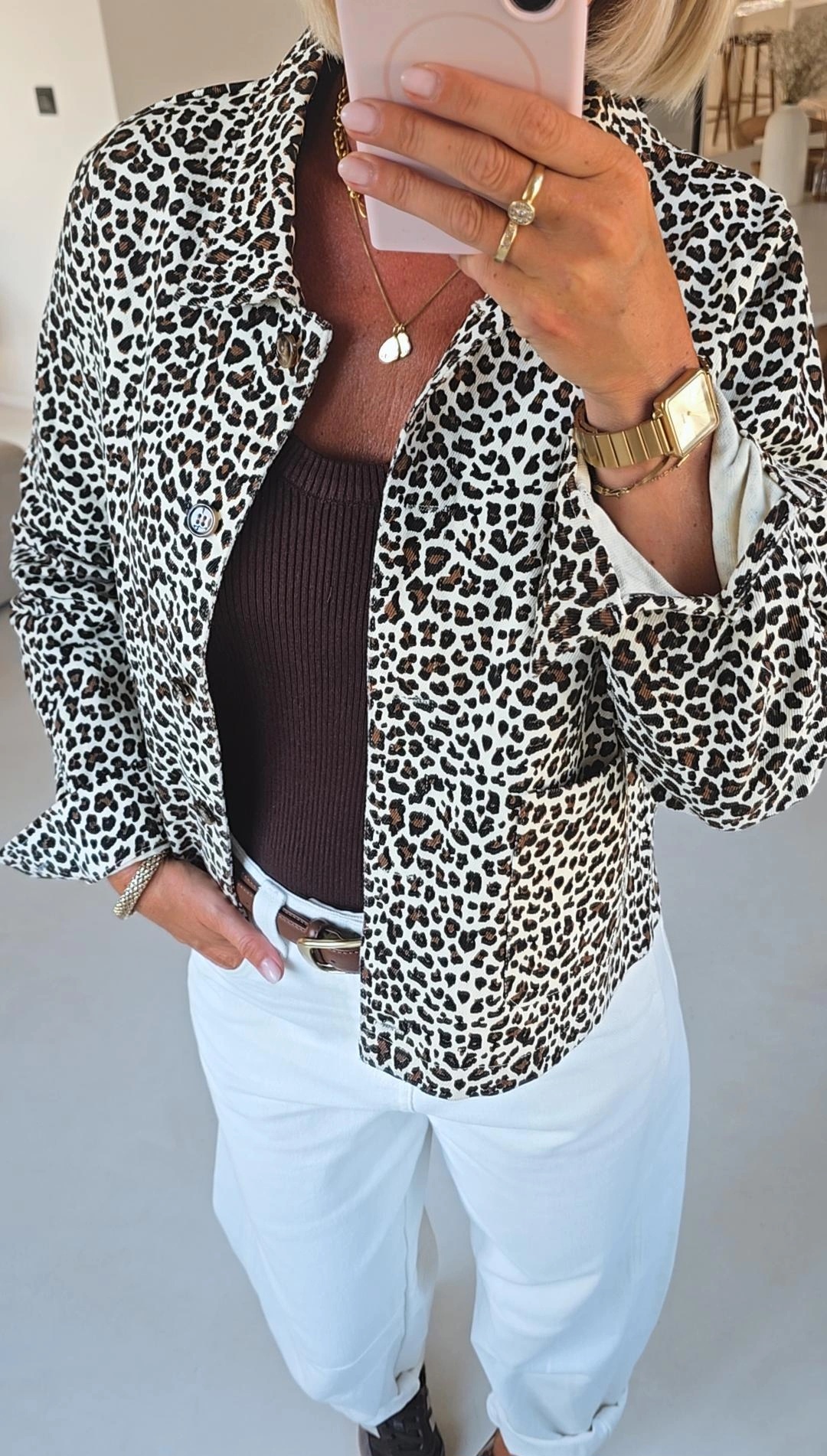 SAVANNA leo cotton jacket