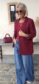 CLASSY blazer burgundy