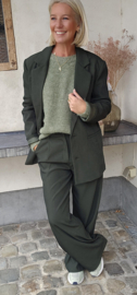 COLETTE suit blazer dark khaki