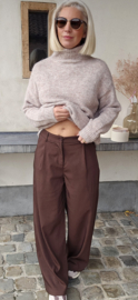 COLETTE suit pants chocolat