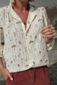MISSIE cotton blouse terra