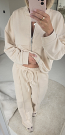 JUNA jogger sweat pants beige