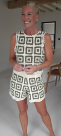 IVA crochet set khaki