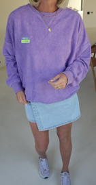 YOU CAN terry sweatshirt lilac