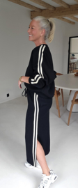 TILLY sweatshirt skirt black
