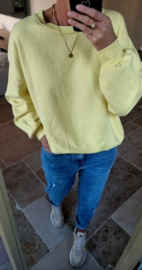 AUSTIN sweatshirt yellow