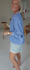 YOU CAN terry sweatshirt jeans blue