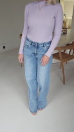 MARTHA wide leg jeans long soft blue