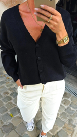 JADA knit cardigan black