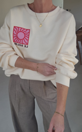 LE SOLEIL sweatshirt cream