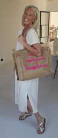 SUNKISSED beach bag camel