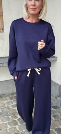 MAYBRITT 2 jogger set navy