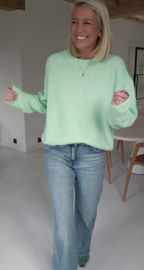BEZIERS soft knit fresh apple green