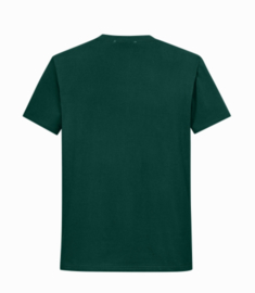 BASIC cotton tee dark green