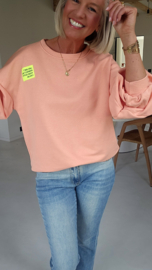PERFECT sweatshirt peach