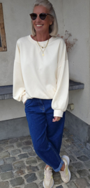 BASIC sweatshirt ecru
