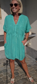 LIDI beach dress green