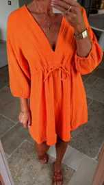 GUUS tetra dress orange