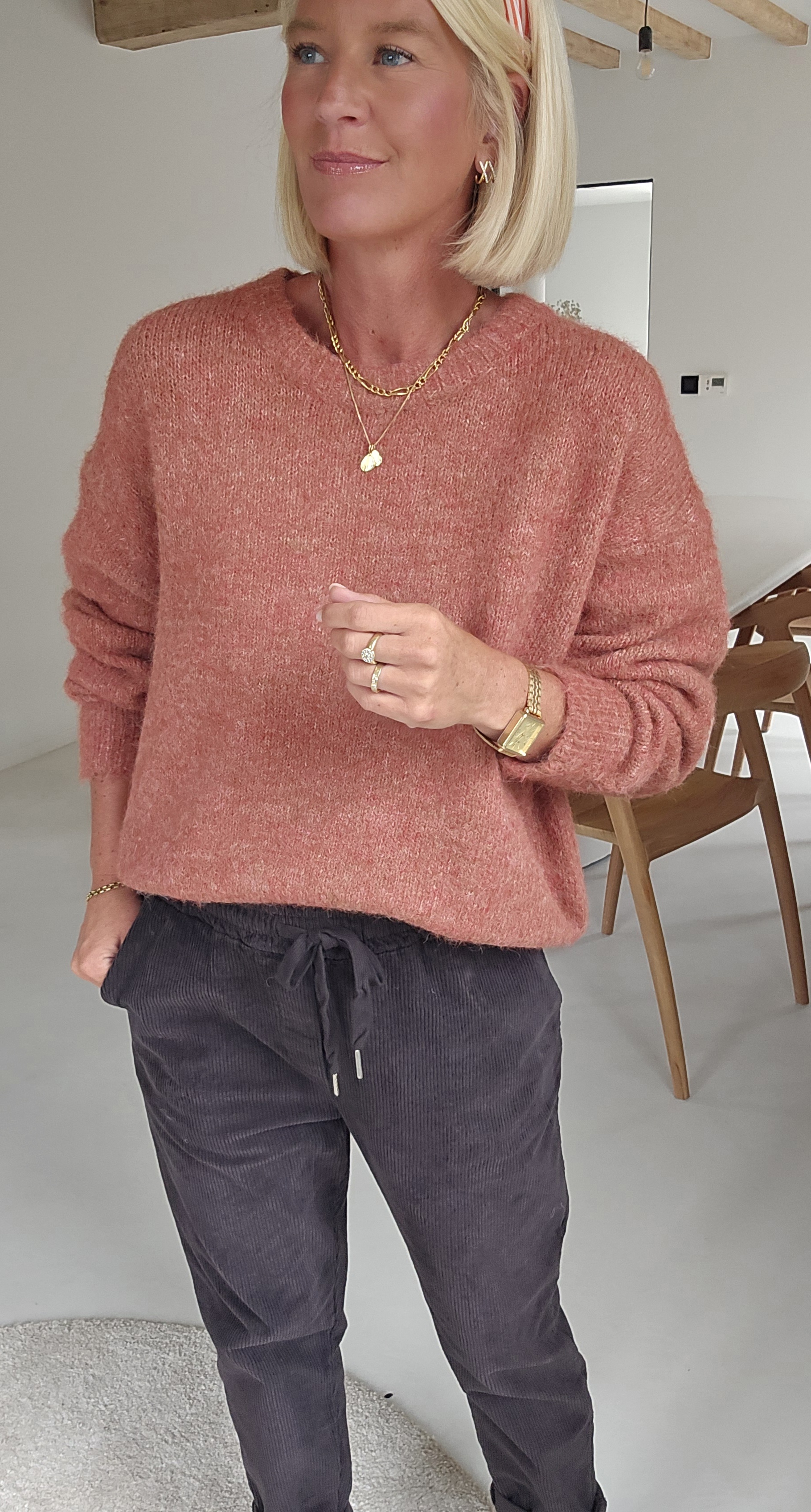 BEZIERS soft knit rust