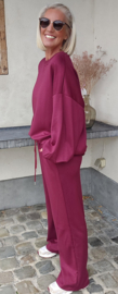 BASIC sweatshirt burgundy