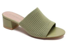 COLETTE comfy slipper sandals green