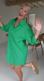 FAYE shirt dress green