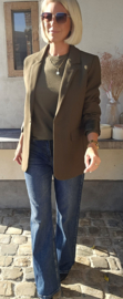 BASIC knit khaki