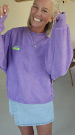 YOU CAN terry sweatshirt lilac