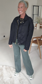 NATALIA wide leg jeans khaki