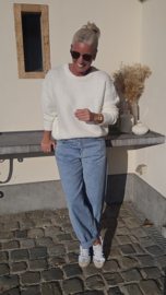 BEZIERS soft knit off-white