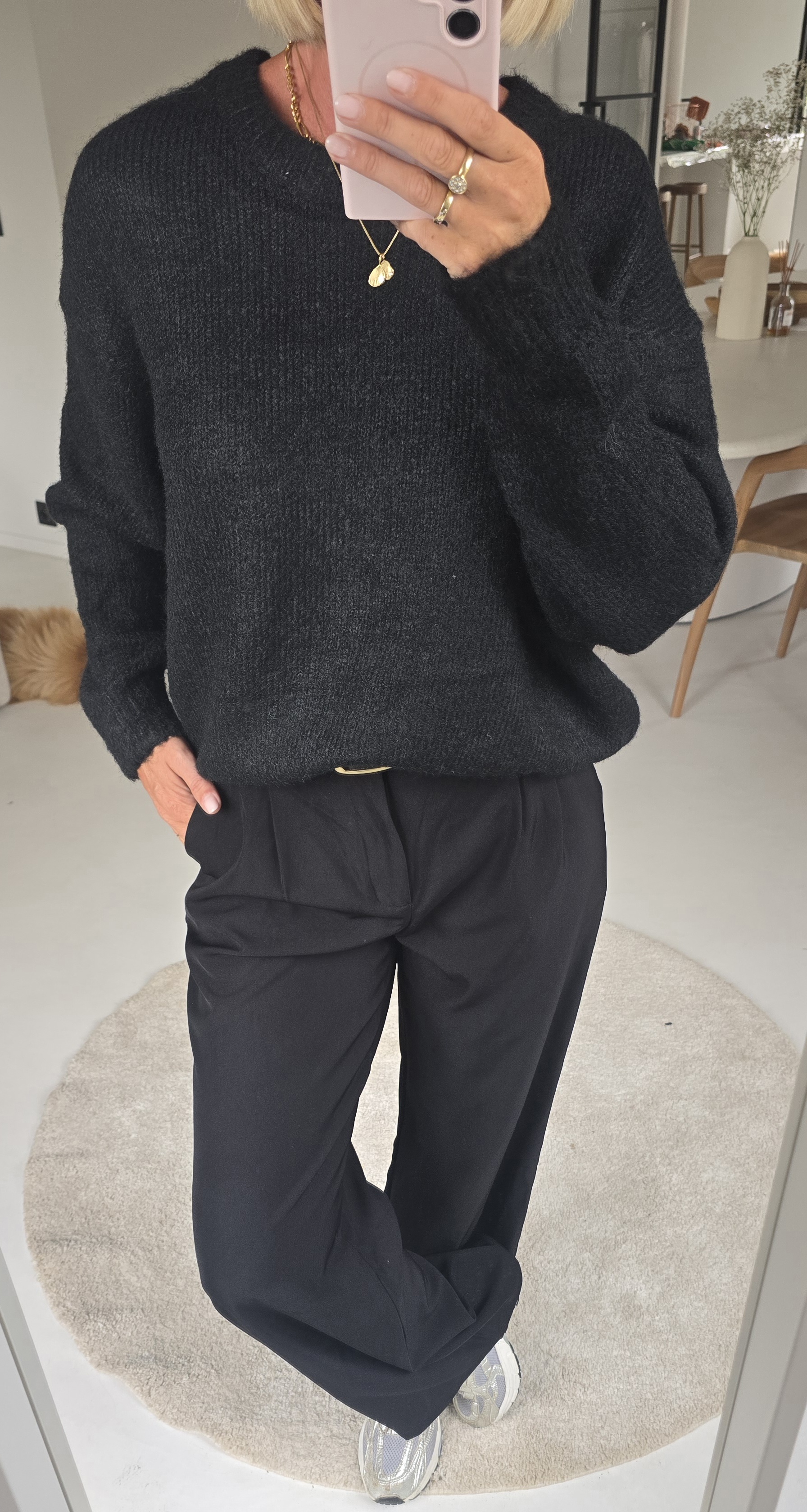 BEZIERS soft knit black