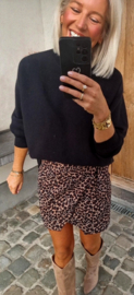 LEO mini corduroy skirt