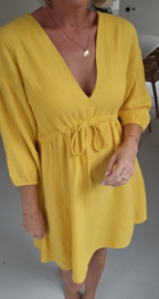 GUUS tetra dress yellow