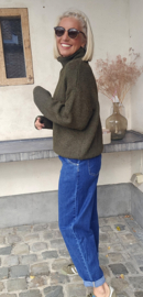 CHARI turleneck knit khaki