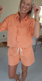 KAE jeans shirt peach
