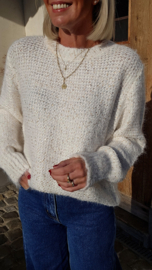 GLAM knit ecru