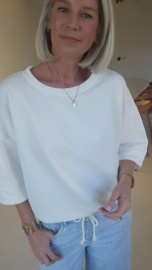 PALMA sweatshirt white