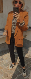 BASIC LEO blazer camel