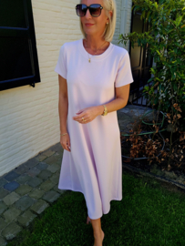 JOJO maxi dress pastel lilac