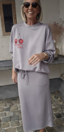 CHERRY sweatshirt grey