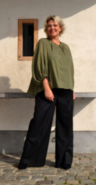 DOLLIE oversized blouse khaki
