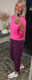 BASIC knit fuschia