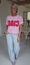 CIAO cotton T-shirt pink