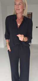 GLITTER shirt black