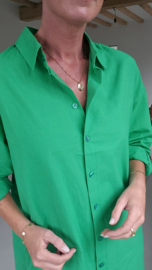 FAYE shirt dress green