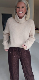 CHARLINE turleneck knit beige