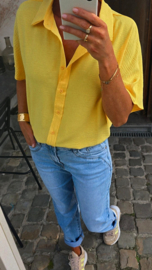 MIA short-sleeved shirt yellow
