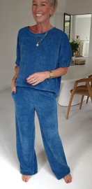 MANDI velvet set petrol