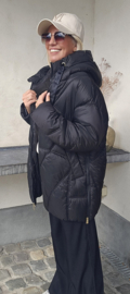 TISHA fancy coat black