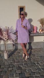 THE PERFECT JEANS 2 longsleeve dress lilac